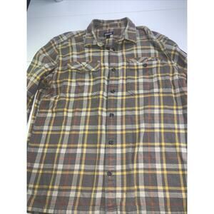 Patagonia Flannel Button Down Shirt Mens Large
